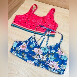 TWO Youth Sports Bra Bundle Cat & Jack and Art Class XL 14 / 16